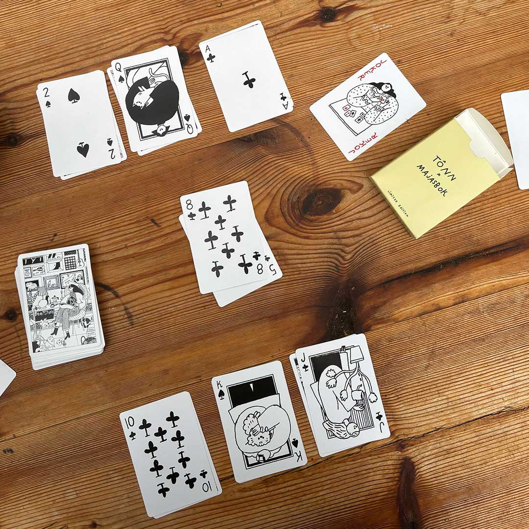 Jeu de cartes TÔNN x Majasbok