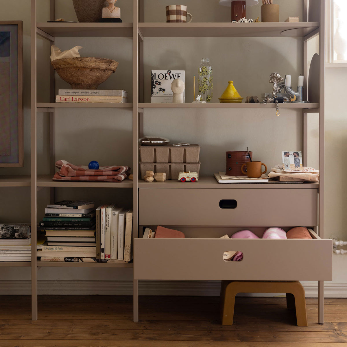 Armoire à tiroirs double - Camel