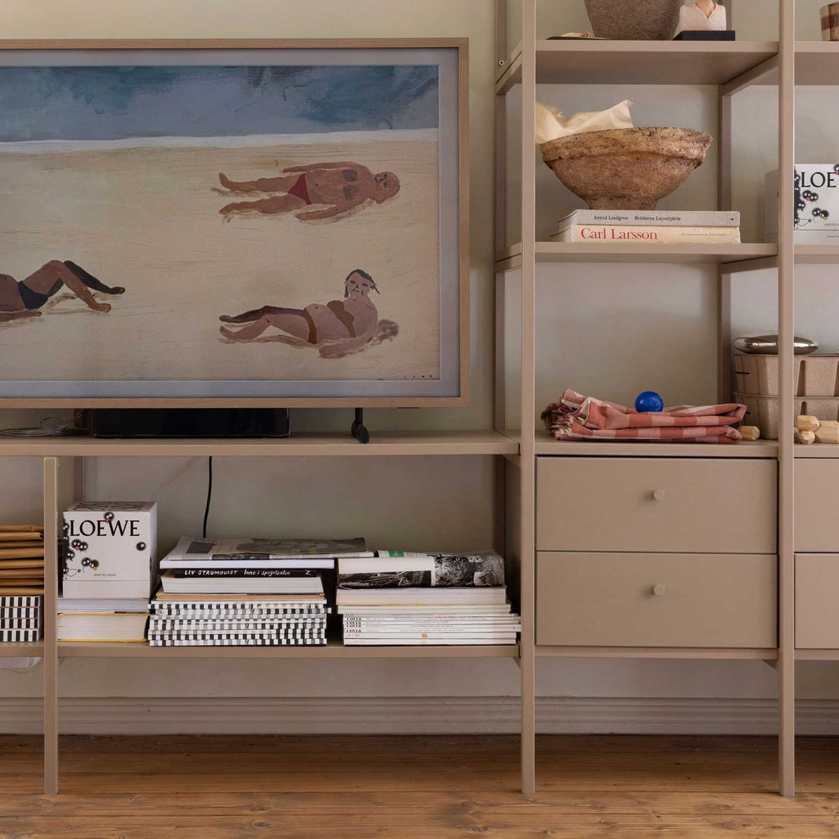 Drawer narrow - Camel