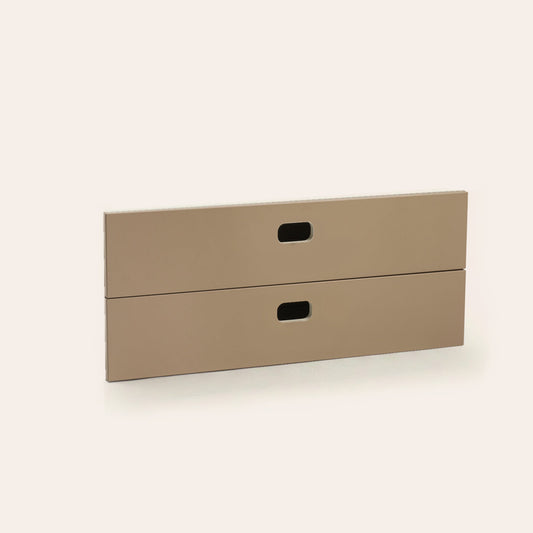 Drawer Front Hole Wide - Camel