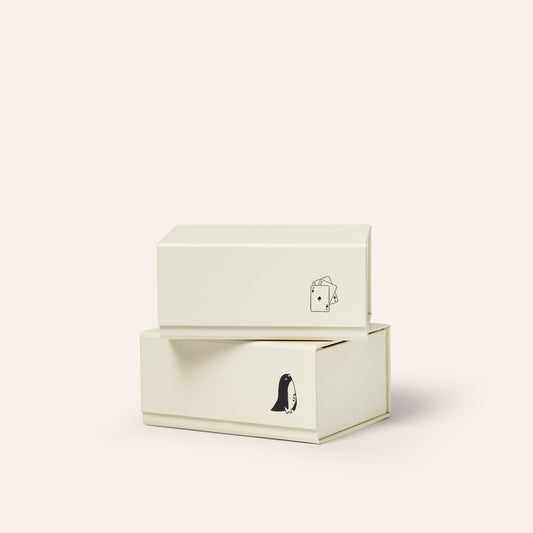Lot de 2 boîtes de rangement Pac MAJASBOK