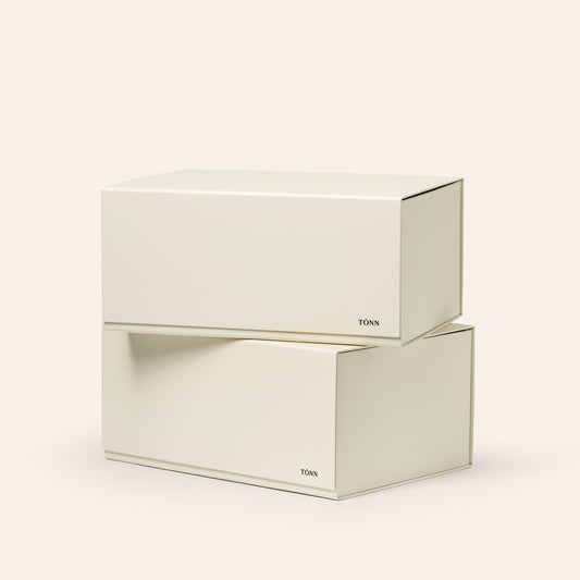 Lot de 2 boîtes de rangement Peg