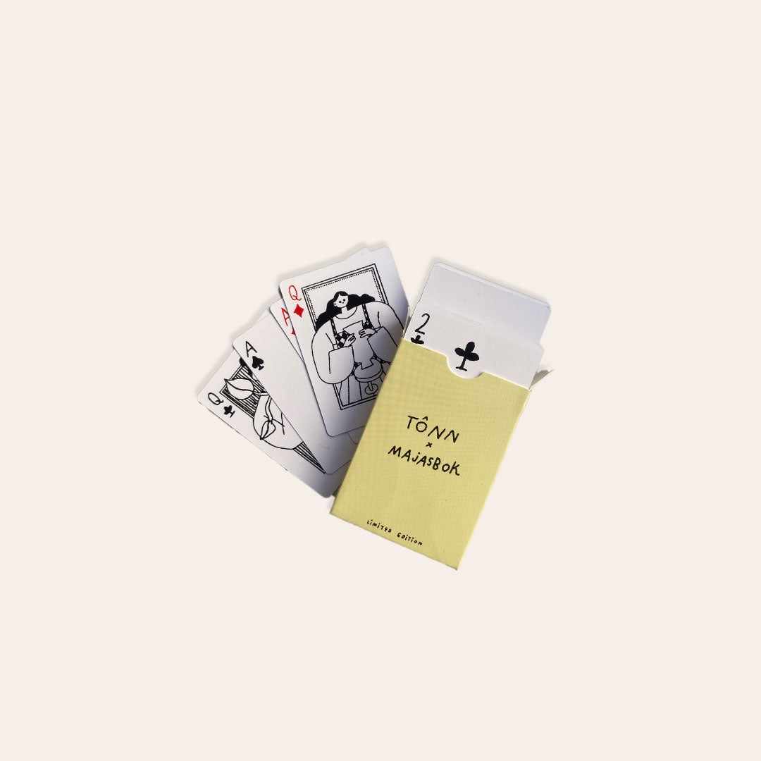 Jeu de cartes TÔNN x Majasbok